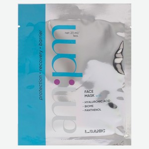 Маска тканевая для лица L.Sanic Увлажняющая с комплексом гиалуроновых кислот и пробиотиками Корея, 23 мл