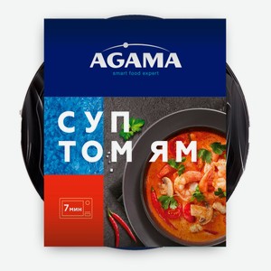 Готовое блюдо Agama Суп Том-ям с вешенками замороженный, 250 г