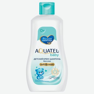 Крем-шампунь детский Aquatel Baby Soft&Cream хлопковое молочко, 280 г