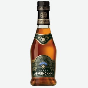 Коньяк Arjani Армянский коньяк 5-летний 40% 220мл, 220 мл