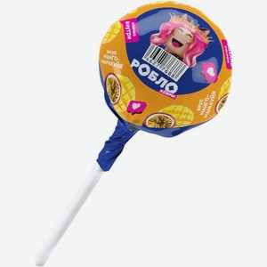 Карамель леденцовая на палочке Конфитрейд с жевательной резинкой со вкусом баббл гам 17г в ассортименте 1шт., 17 г