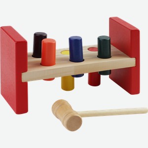 Игра-стучалка MAPACHA Забей колышки, 19х10см, Арт. 76818