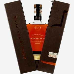 Виски WOODFORD RESERVE Bourbon Whiskey, 43,2%, 0.75л