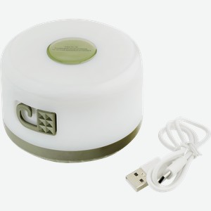 Фонарь кемпинговый аккумуляторный ACTIWELL с гирляндой 10м 100LED 7 режимов, теплый белый, Арт. MU250121