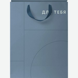 Пакет подарочный CITY HOME TRADE Basic Men 14,6х11,4х6,4см, 1шт