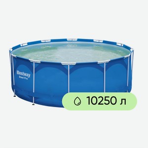 Бассейн каркасный BESTWAY Steel Pro 10250л 366х122см, с фильтр-насосом и лестницей, Арт. 13898