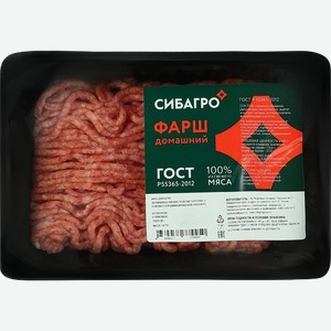 Фарш из свинины СИБАГРО Любительский, категория В, 400г
