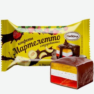 Конфеты минис Акконд Мартелетто дыня-клубника вес