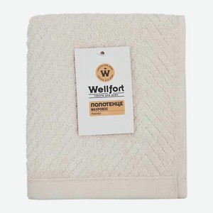 Махровое полотенце 30*50см Чизкейк Wellfort