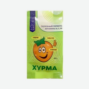 Фрукты сушеные Gifruit хурма, 40 г