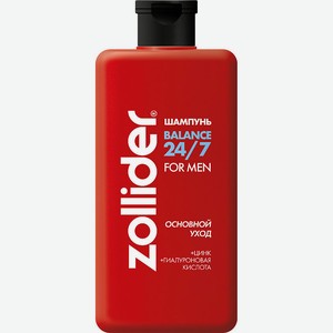 ZOLLIDER Шампунь  Основной уход  24/7 Balance, 370 мл