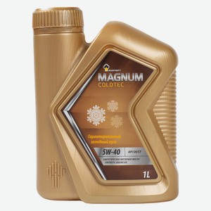 Масло моторное син. Rosneft Magnum Coldtec 5W-40 API SN/CF,