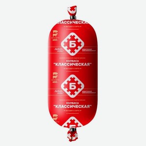 Колбаса вареная «Брестский мясокомбинат» Классическая Беларусь, 400 г