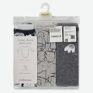 Боди для новорожденных Mothercare 3 шт, р. 56-92