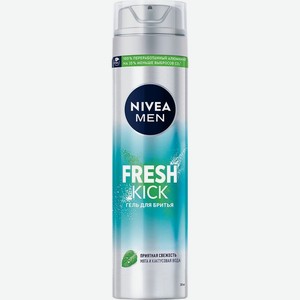 Гель Nivea men Fresh kick для бритья 200мл, 200 мл