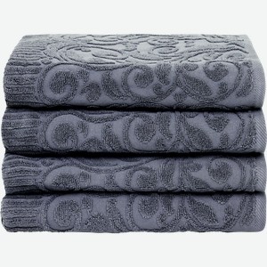 Полотенце махровое HOMECLUB Ажур 70х130см, серое