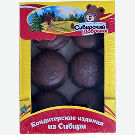 Печенье Глазированное Варёная Сгущёнка, Сибирский Добрыня, 500 Г