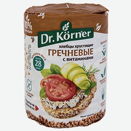 Хлебцы Гречневые Др.кёрнер, 100 Г
