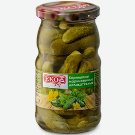 Корнишоны Маринованные Эко, 360 Г