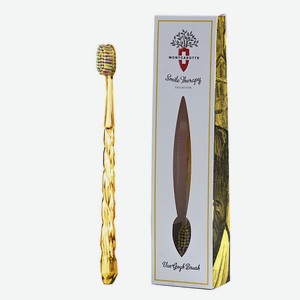 MONTCAROTTE Зубная щетка Ван Гог из серии Импрессионистов, мягкая, Желтый