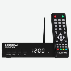 Тюнер Soundmax SM-DVBT284 черный