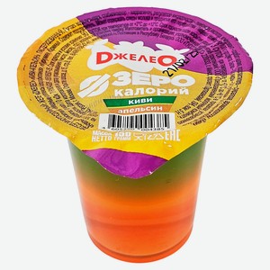Желе «Аппетиссимо» Джелео ЗЕРО киви-апельсин охлажденное, 150 г