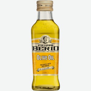 Масло Filippo Berio оливковое 100% 250мл, 250 мл