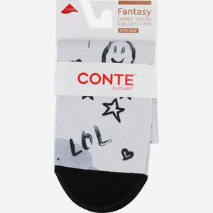 Носки женские CONTE Fantasy р. 23–25, рисунок 906, Арт. 22С-56СП