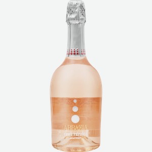 Вино игристое АББАЦИЯ Кюве Престиж розовое брют, 0.75л