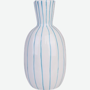 Ваза HOMECLUB 23х11,3х11,3см, керамика, белая, Арт. YC24209