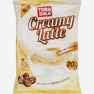 Напиток кофейный TORABIKA Creamy Latte, 600г