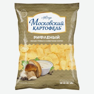 Картофель Московский хруст. рифл со вкусом белых грибов в сл