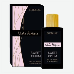 Туалетная вода женская EUROLUXE Niche Perfume Sweet Opium, 50 мл