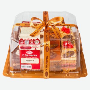 Торт слоено-бисквитный «У Палыча» ассорти охлажденный, 840 г