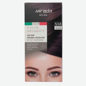 Краска для волос Mirada Milan Color security Спелая вишня 5/45