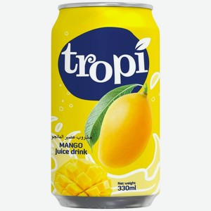 Напиток Tropi Манго сокосодержащий, 330мл, 330 мл