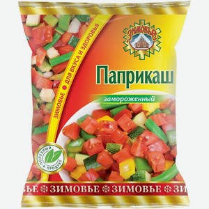 Смесь овощей Зимовье Паприкаш замороженная 400г, 400 г