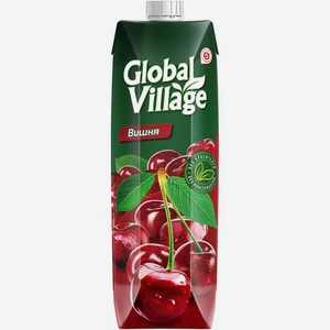 Нектар Global Village Вишня осветленный 0.95л, 950 мл