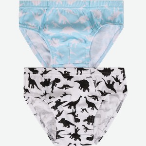 Трусы для мальчика INWIN Hit, белый/голубой, Арт. LUK002