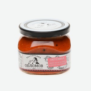 Икра Из Печеных Перцев И Баклажанов Ресторация Обломов 330г