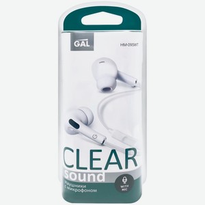 Наушники GAL с микрофоном HM-095, Китай