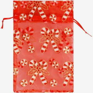 Мешок для конфет и подарков HOMECLUB органза 13х18 GVCBX003, Китай