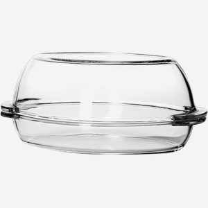 Утятница ОптТоргСоюз овальная жаропрочное стекло 4.2л