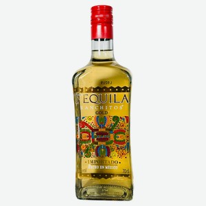 Текила Ranchitos Gold Мексика, 0,7 л