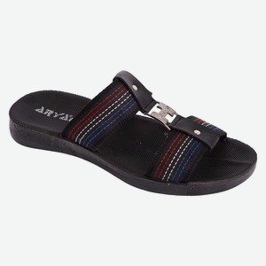 шлепанцы мужские  ARYAN   р.41-45 SS21 арт. А504-02 черный