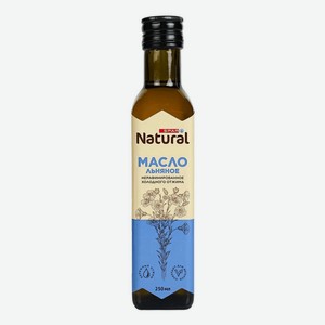 Масло льняное Spar Natural нерафинированное, 250 мл