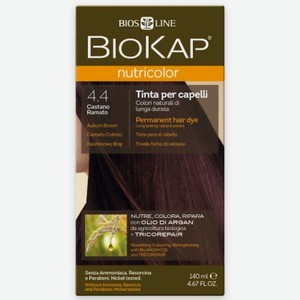 BIOKAP Краска для волос Nutricolor, медно-коричневый тон 4.4