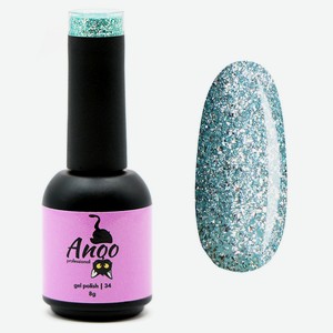 ANQO Гель-лак для ногтей, 34 оттенок