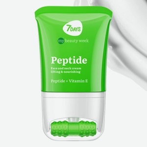 7DAYS Крем для лица Пептиды, массажер антивозрастной, 1 шт.