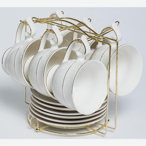 Набор чайный Balsford ГРАЦИЯ АСТЕРИЯ 12 предметов на метал.